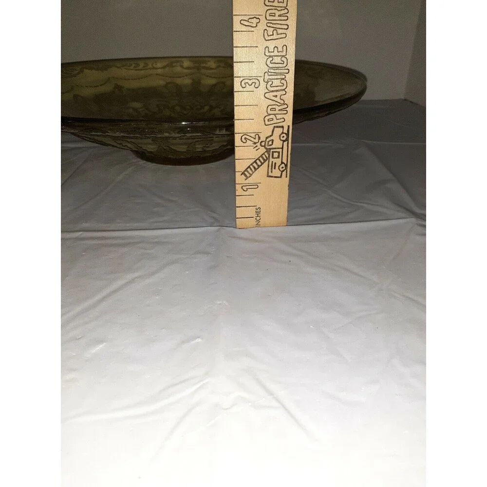 VTG Federal 30's Depression Glass Madrid Amber Yellow 11